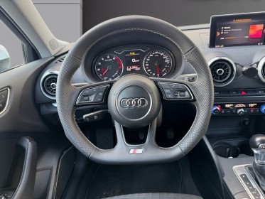 Audi a3 sportback 1.4 tfsi cod 150 s tronic 7 s line bang olufsen siège chauffant démarrage sans clé régulateur de......