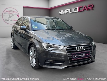 Audi a3 sportback 2.0 tdi 150 s line s tronic 6 occasion paris 15ème (75) simplicicar simplicibike france