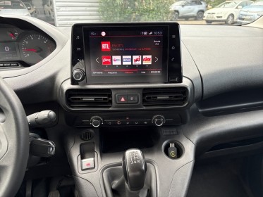 Peugeot  partner 1.5 blue hdi 75cv /distribution ok/ct ok/rÉvision ok/camÉra/radars av  ar/car play/garantie 12 mois...