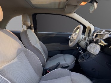 Fiat 500 1.2 69ch -  climatisation - toit panoramique - distribution à jour - entretien à jour occasion simplicicar salon...