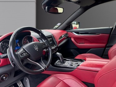 Maserati levante 3.0 v6 bi-turbo 350 q4 gransport 1ere main garantie 12 mois toit ouvrant sieges chauffants ventiles occasion...