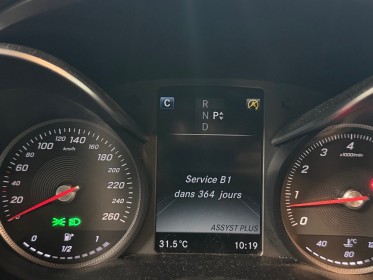 Mercedes classe c 200 7g-tronic garantie 12 mois toit ouvrant regulateur de distance sièges electriques et chauffants......