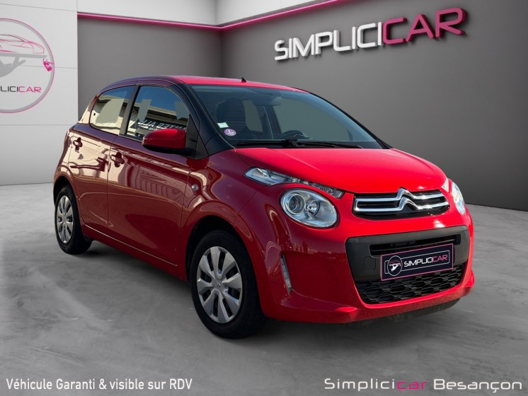 Citroen c1 vti 72 ss feel 5 portes garantie 12 mois occasion simplicicar besanÇon simplicicar simplicibike france