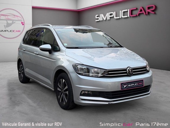 Volkswagen touran 1.5 tsi evo 150 dsg7 7pl united entretien volkswagen/garantie 12 mois/camera de recul occasion paris 17ème...