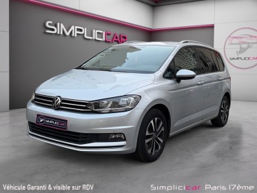 Volkswagen touran 1.5 tsi evo 150 dsg7 7pl united entretien volkswagen/garantie 12 mois/camera de recul occasion paris 17ème...