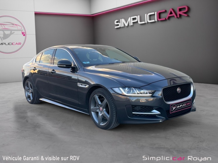 Jaguar xe 2.0 d 180 ch  r-sport bva 8 rapports / entretien complet à jour / garantie 6 mois occasion simplicicar royan...