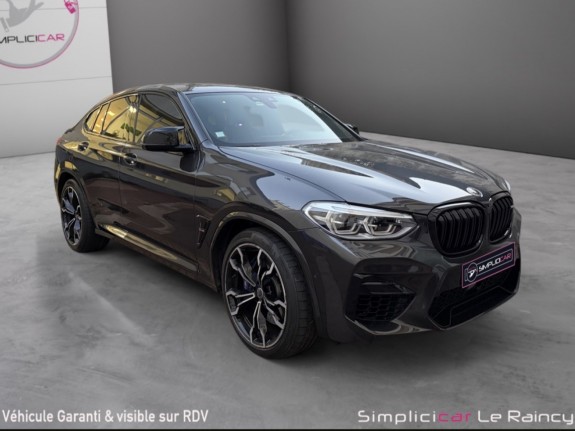 Bmw x4 m f98 510ch bva8 compétition entretiens bmw toute options garantie 12 mois bmw occasion simplicicar le raincy...