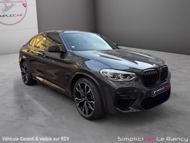 Bmw x4 m f98 510ch bva8 compétition entretiens bmw toute options garantie 12 mois bmw occasion simplicicar le raincy...