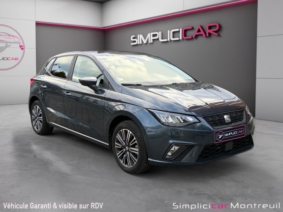 Seat ibiza entretien, suivi complet constructeur/garantie 12 mois/carplay occasion montreuil (porte de vincennes)(75)...