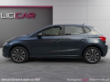 Seat ibiza entretien, suivi complet constructeur/garantie 12 mois/carplay occasion montreuil (porte de vincennes)(75)...