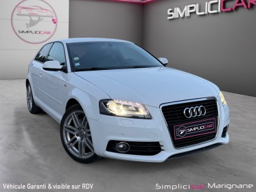 Audi a3 a3 2.0 tdi 170 dpf s line distri ok avec carnet d'entretien complet garantie 12 mois occasion simplicicar marignane ...