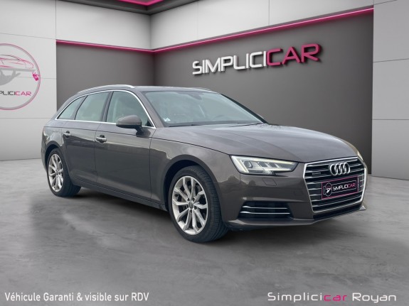 Audi a4 avant 3.0 v6 tdi 218 ch s tronic 7 rapports quattro design luxe / entretien complet exclusif audi / garantie 12 mois...