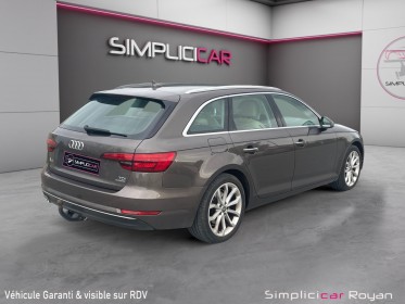 Audi a4 avant 3.0 v6 tdi 218 ch s tronic 7 rapports quattro design luxe / entretien complet exclusif audi / garantie 12 mois...