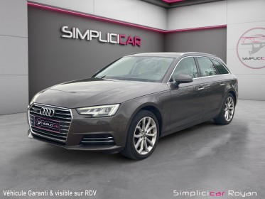 Audi a4 avant 3.0 v6 tdi 218 ch s tronic 7 rapports quattro design luxe / entretien complet exclusif audi / garantie 12 mois...