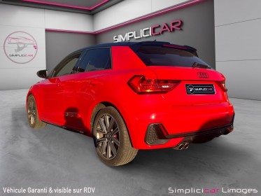 Audi a1 sportback 40 tfsi 200 ch s tronic 6 s line occasion simplicicar limoges  simplicicar simplicibike france