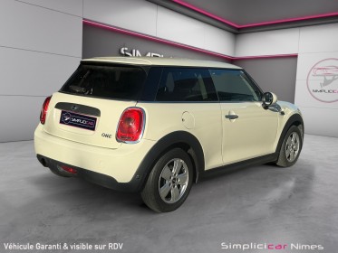 Mini mini one 1.2 75cv pack salt - régulateur - radar ar - climatisation - garantie 12 mois occasion simplicicar nimes - rb...