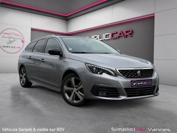 Peugeot 308 sw bluehdi 130ch ss eat8 gt, apple carplay, toit panoramique, garantie 12 mois occasion scl 56 - simplicicar...
