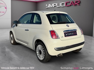Fiat 500 1.2 8v 69 ch lounge occasion simplicicar limoges  simplicicar simplicibike france