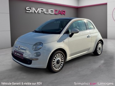 Fiat 500 1.2 8v 69 ch lounge occasion simplicicar limoges  simplicicar simplicibike france