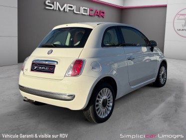 Fiat 500 1.2 8v 69 ch lounge occasion simplicicar limoges  simplicicar simplicibike france