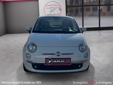 Fiat 500 1.2 8v 69 ch lounge occasion simplicicar limoges  simplicicar simplicibike france