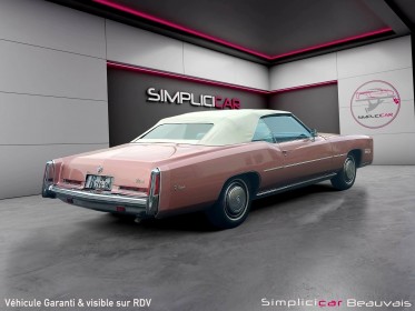 Cadillac eldorado 8.2 v8 500 occasion parc voitures beauvais simplicicar simplicibike france