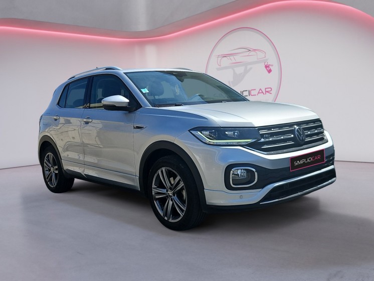 Volkswagen t-cross 1.0 tsi 110-dsg7 r-line/ 1 ère main / entretien volkswagen/ caméra de recul occasion simplicicar orgeval...
