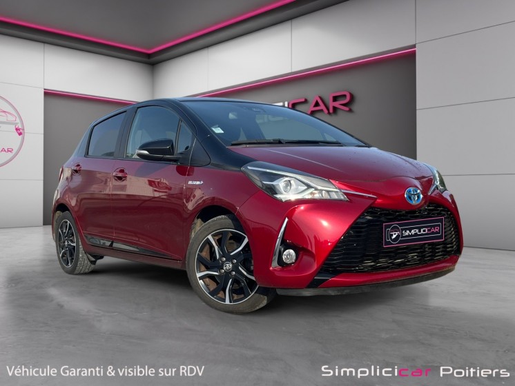 Toyota yaris hybride mc2 100h collection zen bluetooth camera de recule gps essuis glaces et phares automatique occasion...