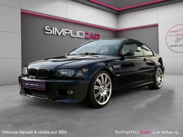 Bmw m3 coupe e46 entretien et grosse révision complète garantie 12 mois occasion simplicicar le mans simplicicar...
