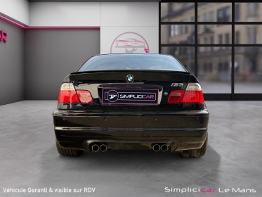 Bmw m3 coupe e46 entretien et grosse révision complète garantie 12 mois occasion simplicicar le mans simplicicar...