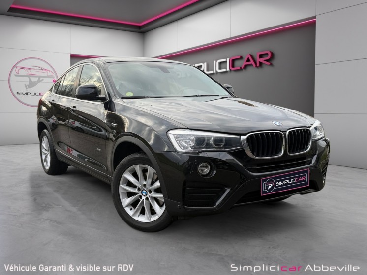 Bmw x4 f26 xdrive20d 190ch garantie 12 mois suivi complet 2ème main occasion abbeville simplicicar simplicibike france