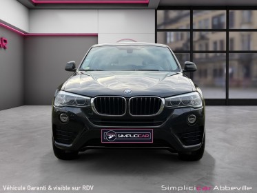 Bmw x4 f26 xdrive20d 190ch garantie 12 mois suivi complet 2ème main occasion abbeville simplicicar simplicibike france