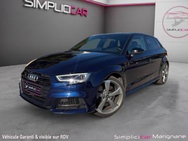 Audi s3 sportback 2.0 tfsi 310 s tronic 7 quattro siège chauffant/cobra bang olufsen toit ouvrant régulateur full...