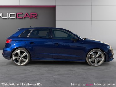 Audi s3 sportback 2.0 tfsi 310 s tronic 7 quattro siège chauffant/cobra bang olufsen toit ouvrant régulateur full...