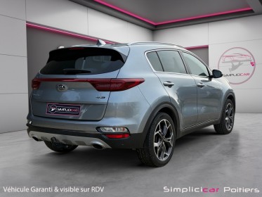 Kia sportage 1.6 crdi 136 isg 4x2 dct7 gt line carplay attelage caméra de recul garantie 12 mois occasion simplicicar...