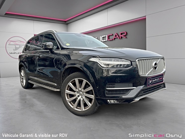 Volvo xc90 d5 awd 235 ch geartronic 7pl inscription luxe occasion osny simplicicar simplicibike france