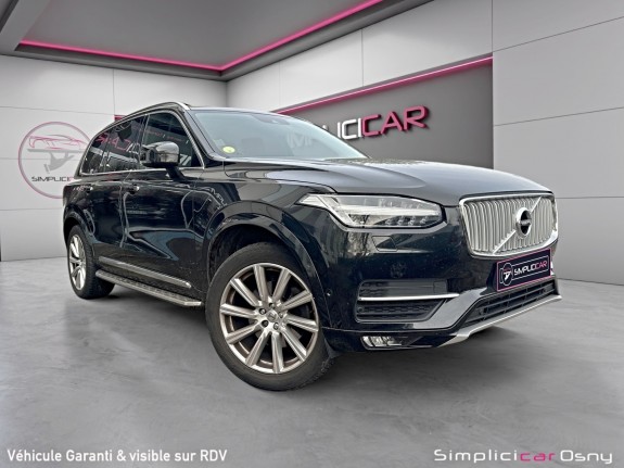 Volvo xc90 d5 awd 235 ch geartronic 7pl inscription luxe occasion osny simplicicar simplicibike france