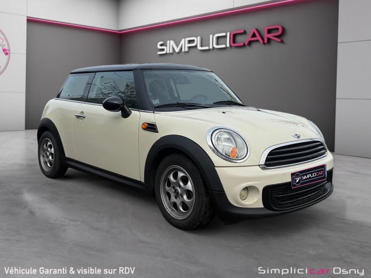 Mini mini one 75 1.6 pack salt || garantie 12 mois || occasion osny simplicicar simplicibike france