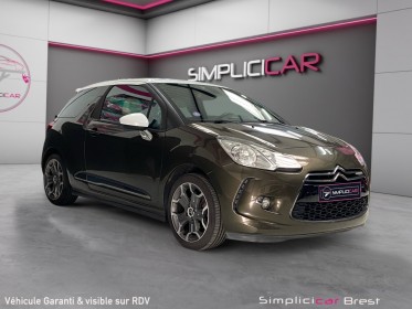 Citroen ds3 1.6 thp 155ch just mat - moteur 50000km - garantie 12 mois occasion simplicicar brest simplicicar simplicibike...