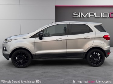 Ford ecosport 1.0 ecoboost 140 ch  st-line garantie 12 mois occasion simplicicar limoges  simplicicar simplicibike france
