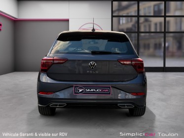 Volkswagen polo 1.0 tsi 110cv ss dsg7 r-line - toit ouvrant - carplay - garantie 12 mois occasion simplicicar toulon est...