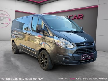 Ford transit custom fourgon 290 l2h1 2.0 tdci 170 ss bva limited - boit auto - sieges chauffants - garantie 12 mois occasion...