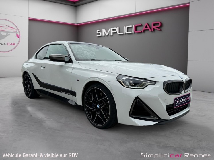 Bmw serie 2 coupe g42 m240i xdrive 374 m performance garantie constructeur 2027 - reprise possible !!!!!! occasion...