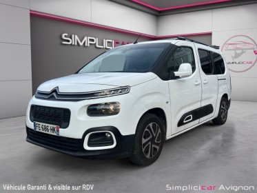 Citroen berlingo taille xl bluehdi 100 bvm feel occasion avignon (84) simplicicar simplicibike france