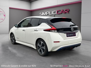 Nissan leaf electrique 40kwh n-connecta clim camera 360 garantie 12 mois occasion simplicicar bordeaux  simplicicar...