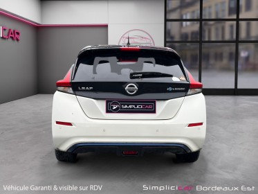 Nissan leaf electrique 40kwh n-connecta clim camera 360 garantie 12 mois occasion simplicicar bordeaux  simplicicar...