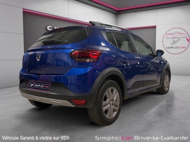 Dacia sandero tce 90 - 22 stepway confort occasion simplicicar brive la gaillarde  simplicicar simplicibike france
