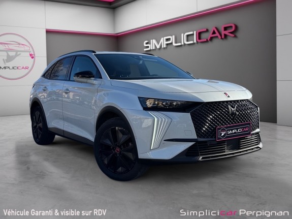 Ds ds 7 bluehdi 130 eat8 performance line  - 1er main/suivi ds/caméra/sièges Électriques/mem - garantie constructeur...