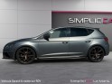 Seat leon 2.0 tsi 310 cupra numérotée 260/799 garantie 12 mois occasion simplicicar le mans simplicicar simplicibike france