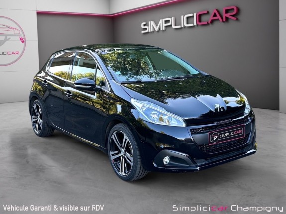 Peugeot 208 puretech 110ch ss eat6 gt line distribution neuve garantie occasion champigny-sur-marne (94) simplicicar...